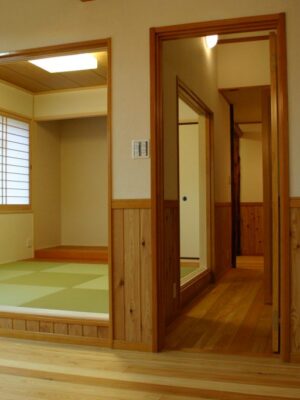 縁無し畳の和室